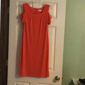 Calvin Klein cold shoulder dress NWOT